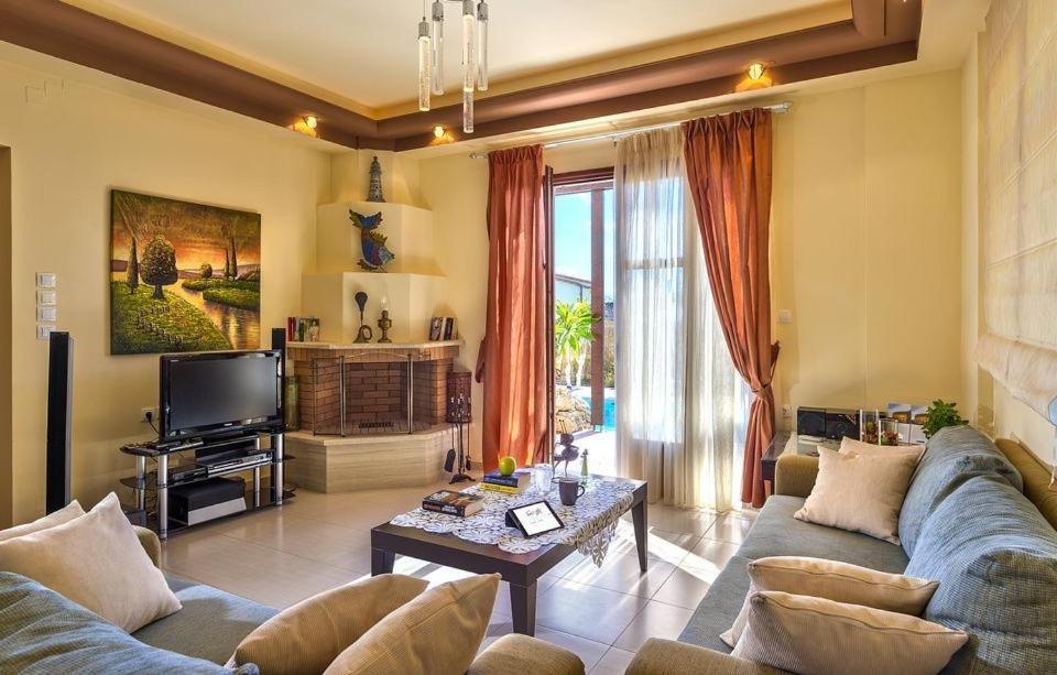 Exclusive Crete Villa Villa Citrus 3 Bedroom Private Pool Rethymnon Astérion Exterior foto
